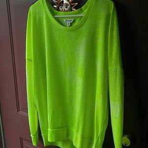 Neon long sleeve shirt
